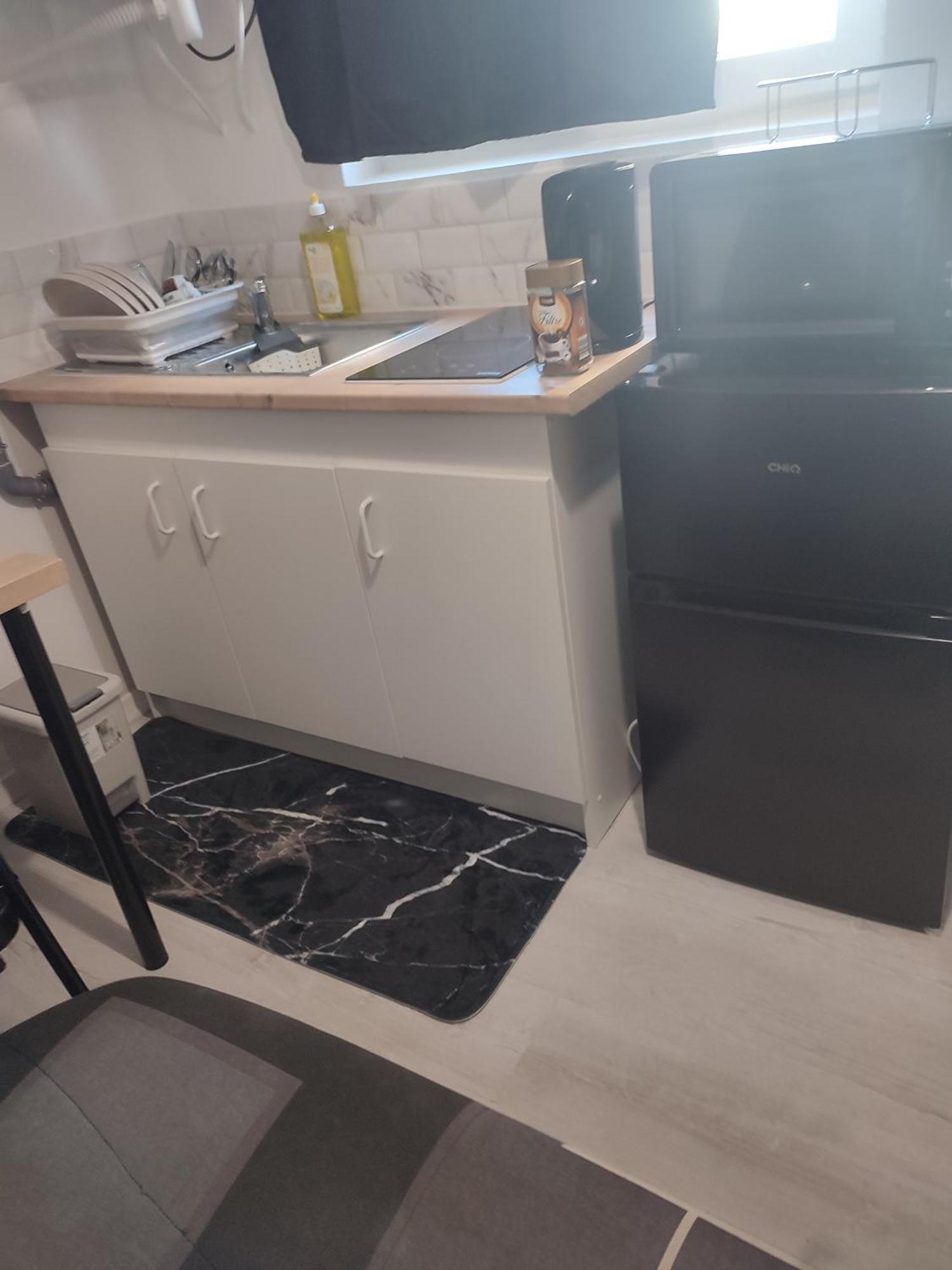 Ferienwohnung Petit F2 Meuble Independant Limay Exterior foto