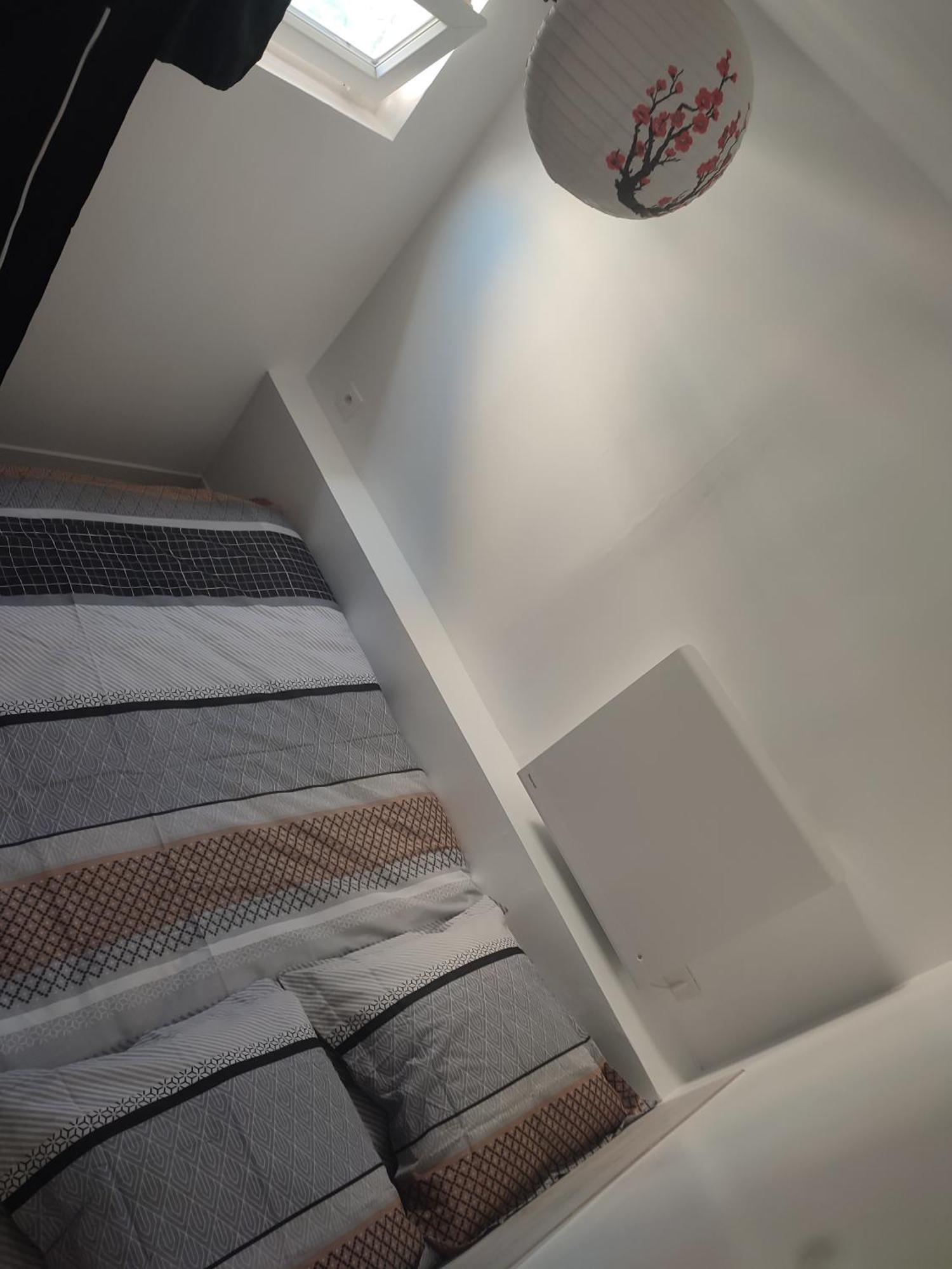 Ferienwohnung Petit F2 Meuble Independant Limay Exterior foto